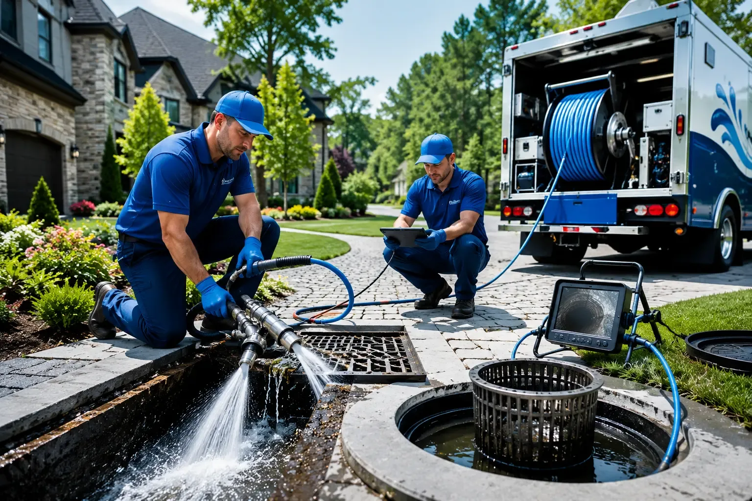 Local outdoor drain cleaning professionals in Greenville, IL