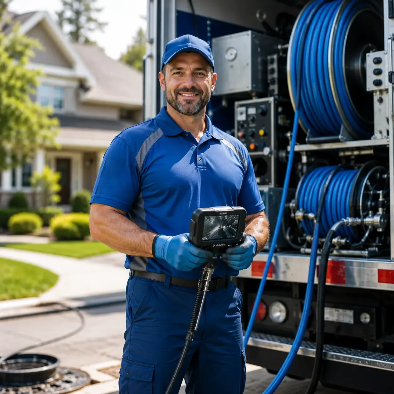Local outdoor drain cleaning specialists in Greenville, IL